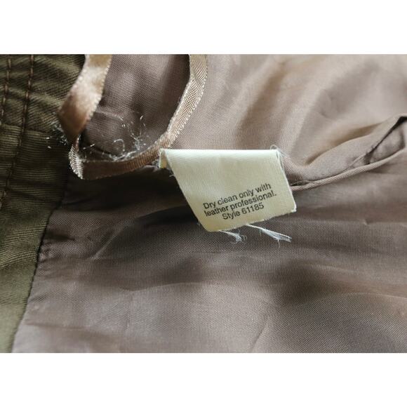 J.crew Collection Mini Skirt Womens Size 10 Suede Brown Lined Vintage Zip Italy - Picture 9 of 9